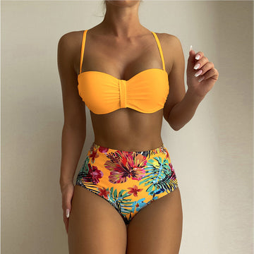 Floral Print Two-Piece Bikini