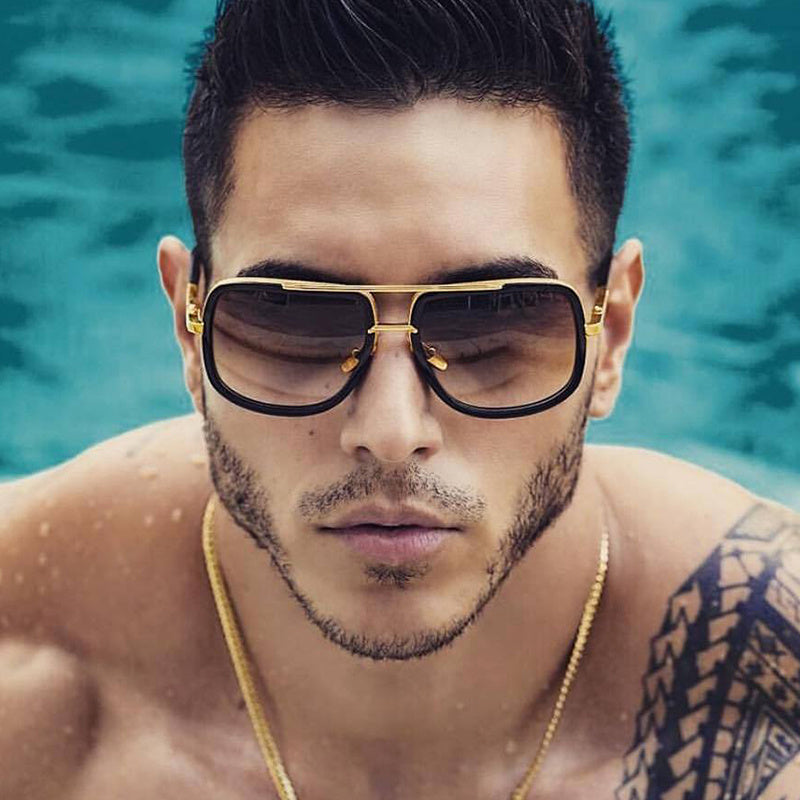 Men's Vintage Aviator Sunglasses