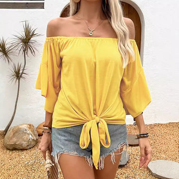 Women's Sexy Off-shoulder Casual Top